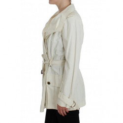 Giacca trench bianca - IT42 - S