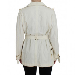 Giacca trench bianca - IT42 - S