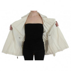 Giacca trench bianca - IT42 - S