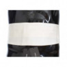 Fascia da smoking in seta bianca con cintura larga - IT44 - XS