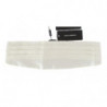 Fascia da smoking in seta bianca con cintura larga - IT44 - XS