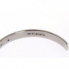 Bracciale rigido in argento 925 con cristalli neri - M