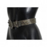 Cintura vita paillettes fibbia cristallo - 65 CM / 26 INCHES