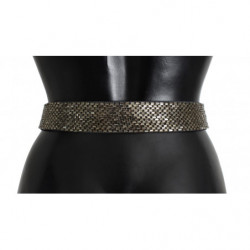 Cintura vita paillettes fibbia cristallo - 65 CM / 26 INCHES