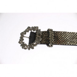 Cintura vita paillettes fibbia cristallo - 65 CM / 26 INCHES