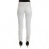 Jeans slim fit in misto cotone bianco - W26