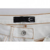 Jeans slim fit in misto cotone bianco - W26