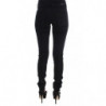 Jeans slim fit in denim di cotone nero - W26