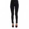 Jeans slim fit in denim di cotone nero - W26