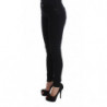 Jeans slim fit in denim di cotone nero - W26