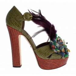 Scarpe sandalo con plateau...