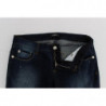 Jeans bootcut slim fit in cotone blu - W26