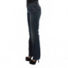 Jeans bootcut in misto cotone blu - W26