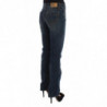 Jeans bootcut in misto cotone blu - W26