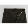 Jeans slim fit in misto cotone verde - W26