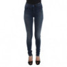 Jeans slim fit in misto cotone blu - W26