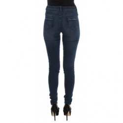 Jeans slim fit in misto cotone blu - W26