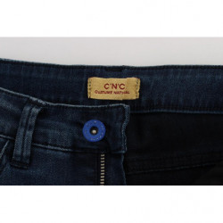 Jeans slim fit in misto cotone blu - W26