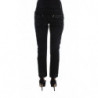 Jeans slim fit slouchy in cotone nero - W26
