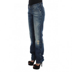 Jeans in denim vestibilità regolare in cotone blu - W26
