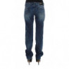 Jeans in denim vestibilità regolare in cotone blu - W26