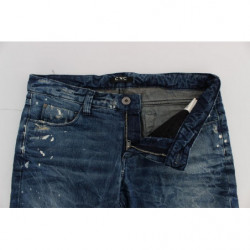Jeans in denim vestibilità regolare in cotone blu - W26