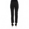 Jeans in denim corto Capri in cotone nero - W28