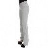 Jeans bootcut slim fit in cotone grigio - W26