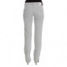 Jeans bootcut slim fit in cotone grigio - W26