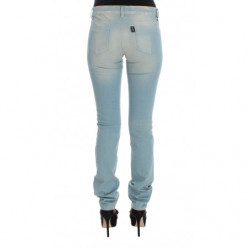 Jeans super slim fit in misto cotone blu - W26