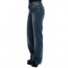 Jeans slim fit in misto cotone lavaggio blu - W26