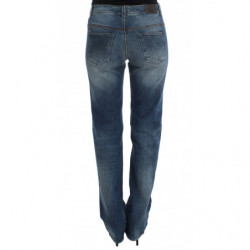 Jeans slim fit in misto cotone lavaggio blu - W28