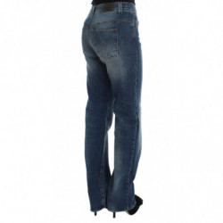 Jeans slim fit in misto cotone lavaggio blu - W28