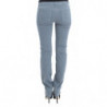 Jeans bootcut slim fit in misto cotone blu - W28