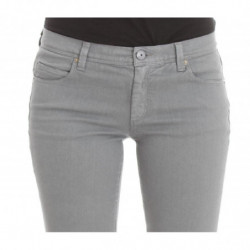 Jeans bootcut slim fit in misto cotone blu - W28