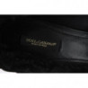 Décolleté in pelle di pelliccia di agnello Xiangao nera - EU40/US9.5
