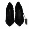 Décolleté in pelle di pelliccia di agnello Xiangao nera - EU40/US9.5