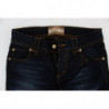 Jeans slim fit in cotone lavato blu - W26