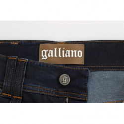 Jeans Boyfriend Fit in misto cotone lavato blu - W26