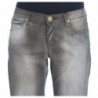 Jeans Boyfriend vestibilità ampia in misto cotone grigio - W26