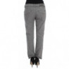 Pantaloni casual dal taglio dritto in cotone grigio - IT46-XL