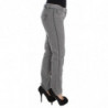 Pantaloni casual dal taglio dritto in cotone grigio - IT46-XL