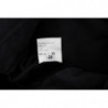 Pantaloni a gamba dritta in cotone velluto nero - IT42-M