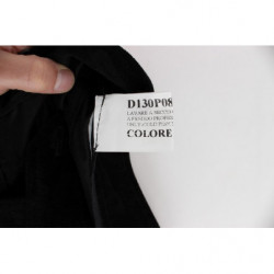 Pantaloni bootcut Capri in cotone e velluto nero - IT40-S