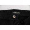 Pantaloni dalla vestibilità regolare in misto cotone nero - IT42-M