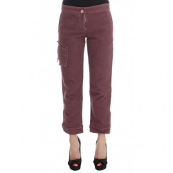 Pantaloni cargo cropped in...