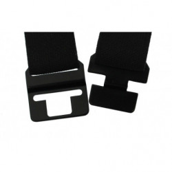 Cintura con fascia in seta bianca - IT48 - M
