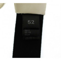 Cintura con fascia in seta bianca - IT48 - M