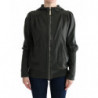 Maglione cerniera cotone cappuccio superiore grigio - IT40-S