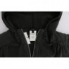 Maglione cerniera cotone cappuccio superiore grigio - IT40-S